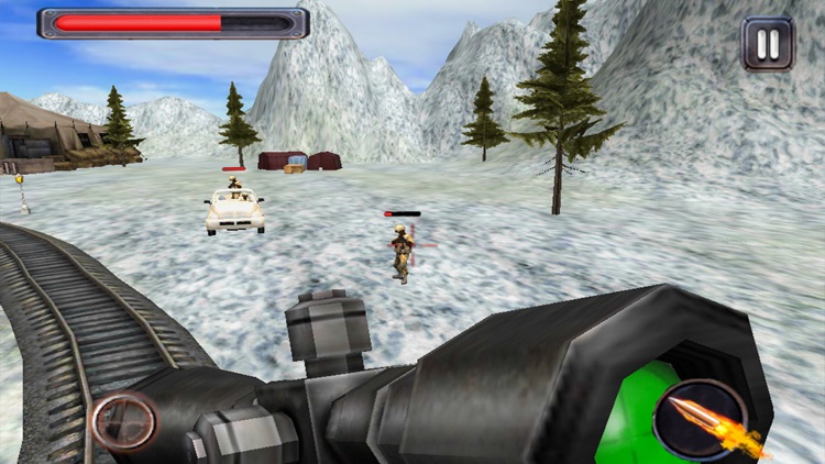 US Army Battle Train Driver 3D screenshot-5