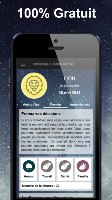 Horoscope Météo Astrale screenshot 3