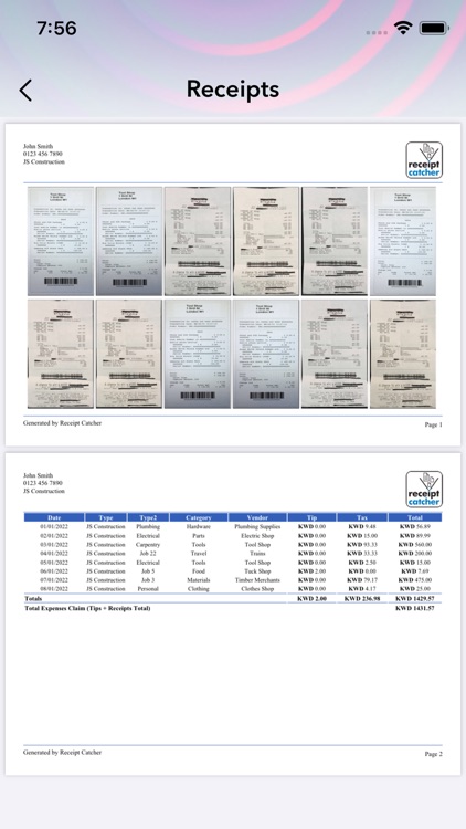 Receipt Catcher Evo - Expenses screenshot-7