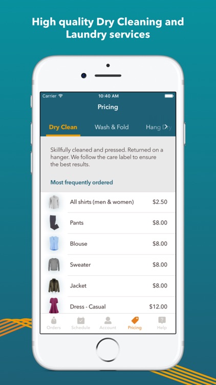 Rinse | Dry Cleaning & Laundry