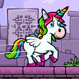 Unicorn Run 2D: Help Princess