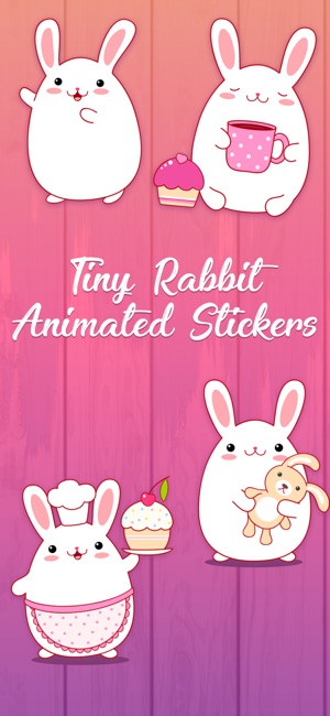 Animated Rabbits Emojis(圖1)-速報App