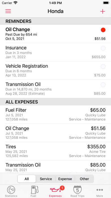 Road Trip MPG screenshot 4