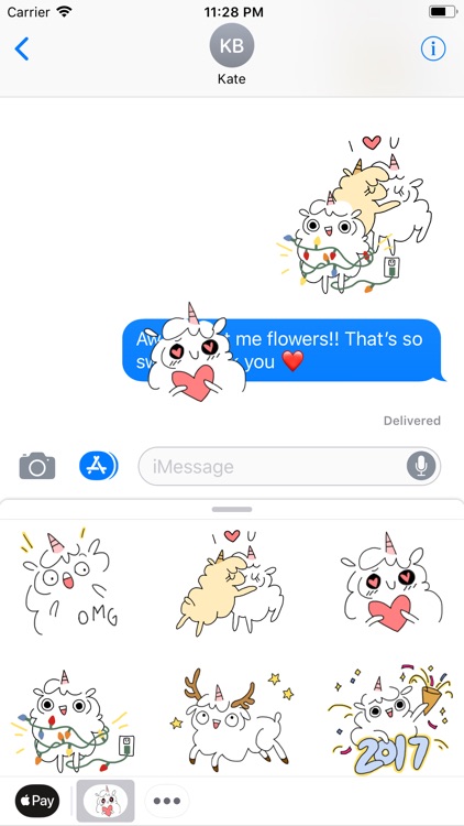 Fluffcorn Animated Stickers screenshot-4