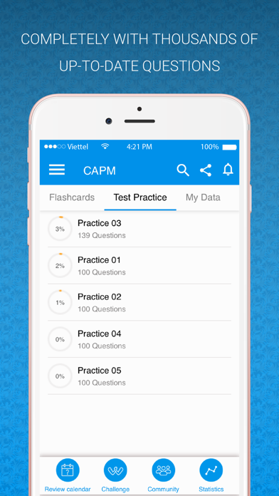 How to cancel & delete CAPM Practice test from iphone & ipad 1