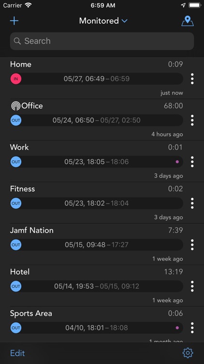 Geofency | Time Tracking screenshot-0