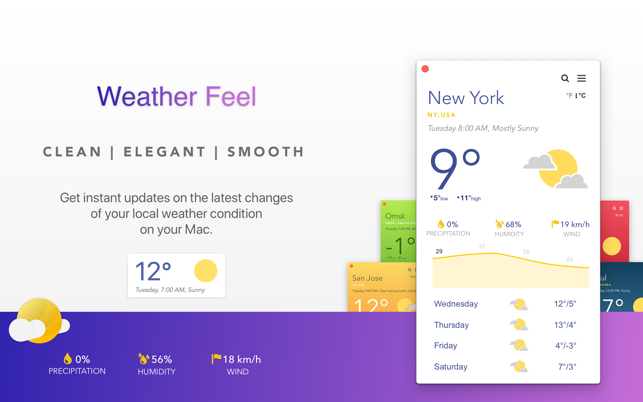 Weather Feel(圖1)-速報App