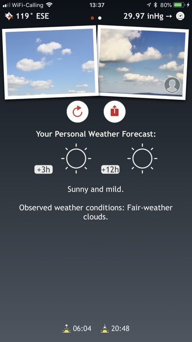 WeatherSelfie screenshot1