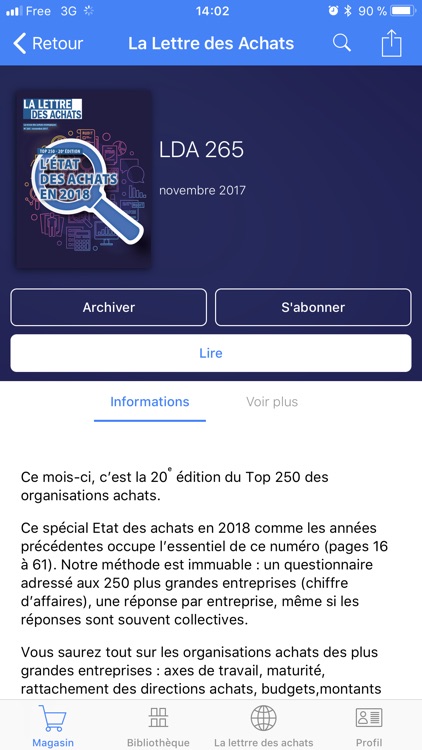 La Lettre des Achats