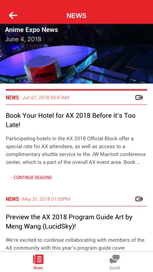 Anime Expo 2018 On The Iphone Screenshots