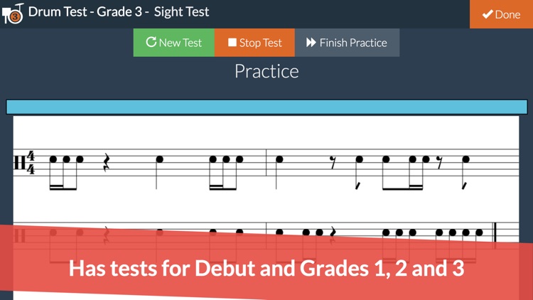 Drum Exam Grade Debut, 1, 2, 3 screenshot-4