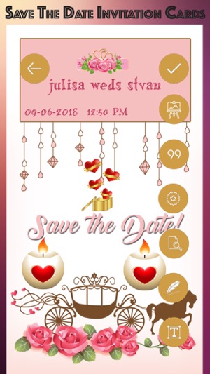 Save The Date Invitation Cards(圖5)-速報App