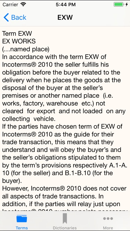 Incoterms®2010 & Contracts