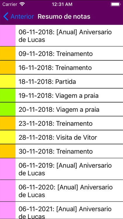 Calendário 2019 Portugal screenshot-4