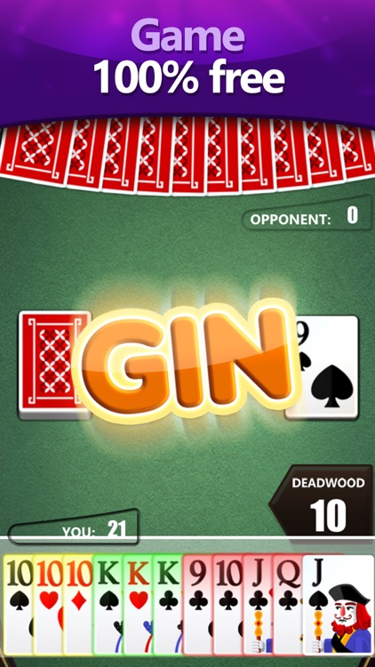 Gin Rummy Cards Game