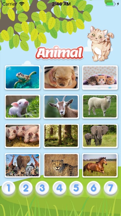 How to cancel & delete Learn Animal Vocabulary Eng from iphone & ipad 2