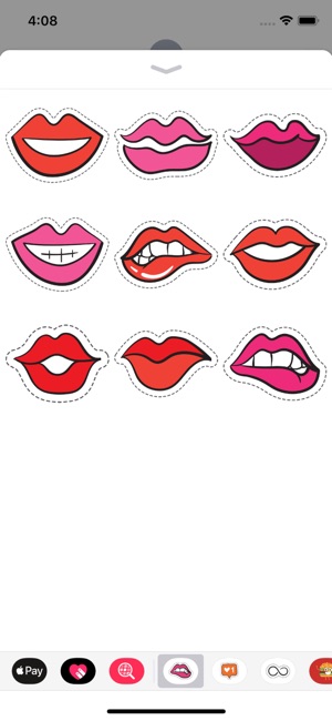 Kiss & Lips Stickers