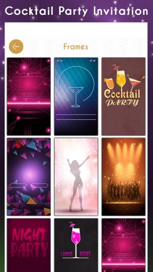 Cocktail Party Invitation Card(圖2)-速報App