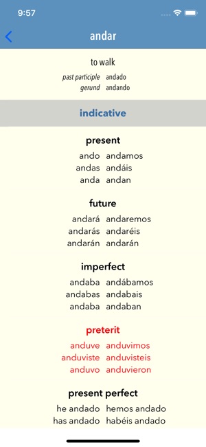 Spanish Verbs(圖3)-速報App