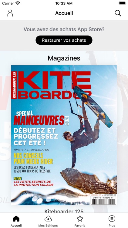 Kiteboarder