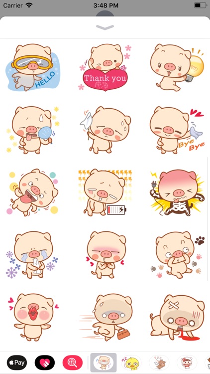 Piggy Pig Sticker screenshot-3