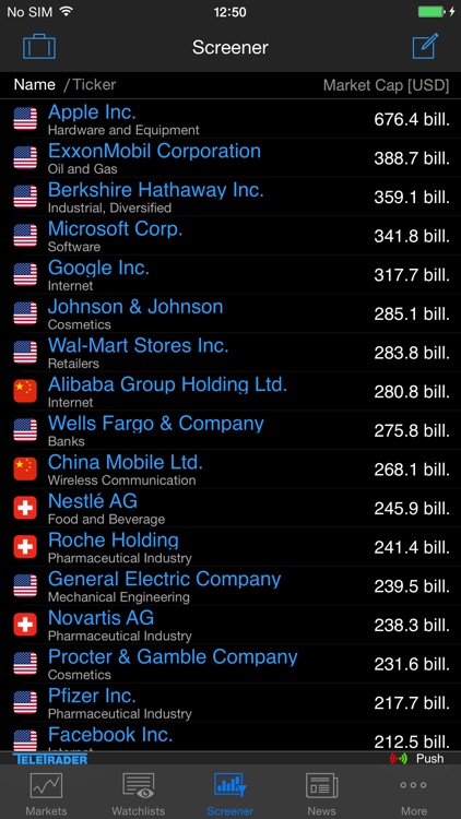 StockMarkets for iPhone screenshot-4