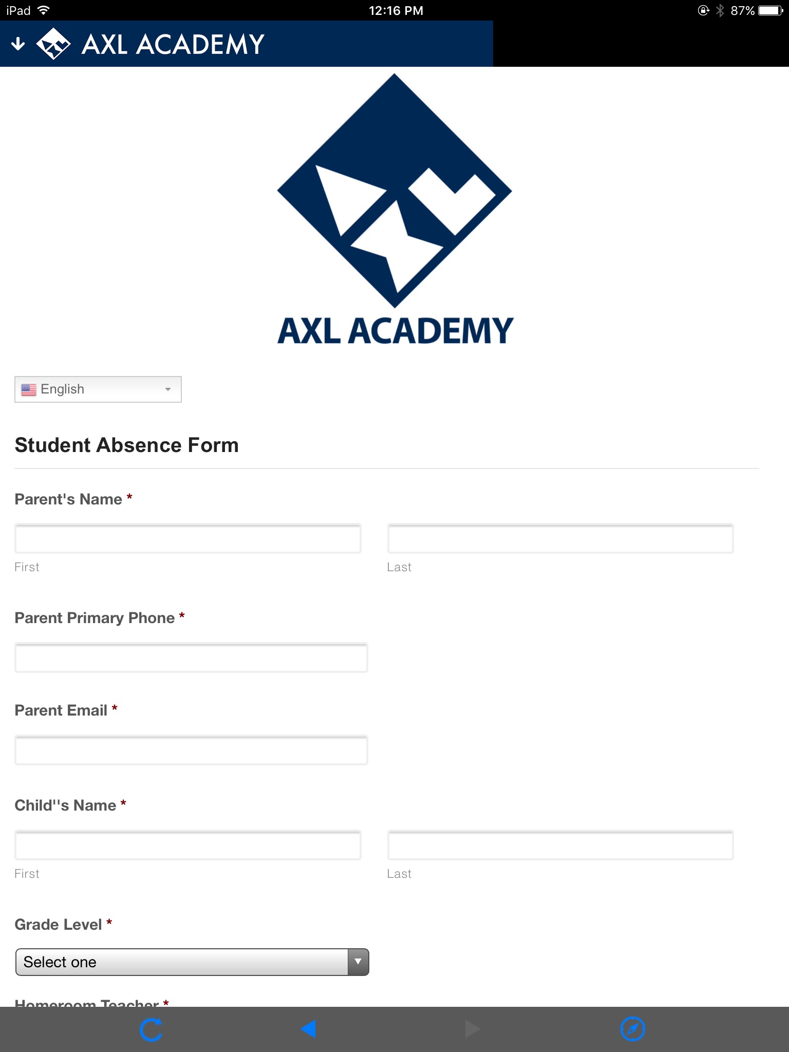 AXL Academy screenshot 2