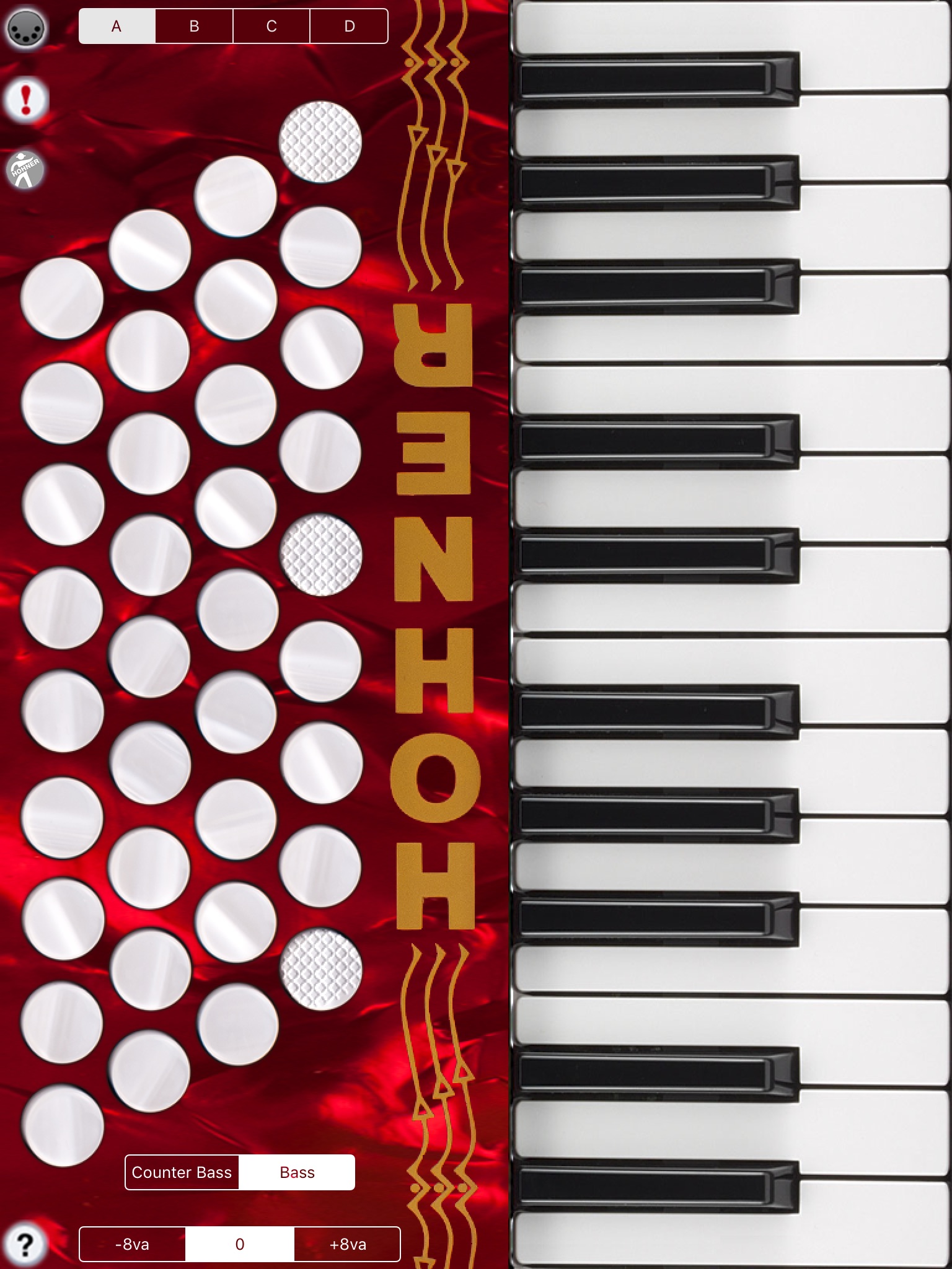Hohner MIDI Piano Accordion screenshot 3