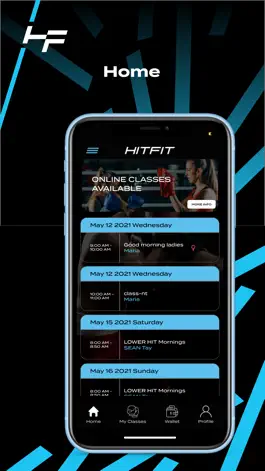 Game screenshot HITFIT - Group Fitness apk