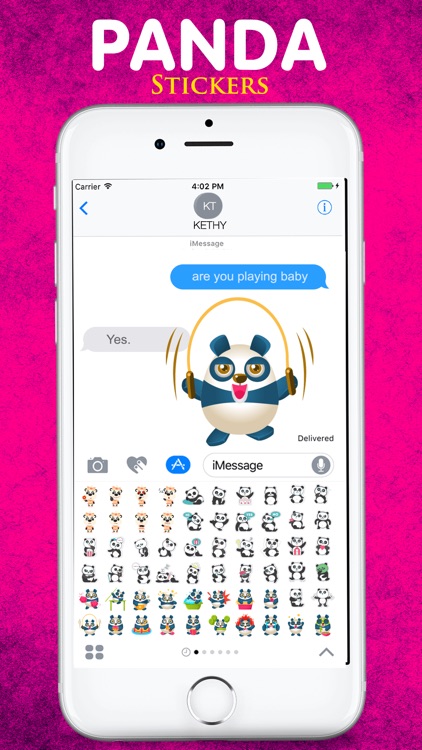 The Cute Panda Emojis screenshot-4