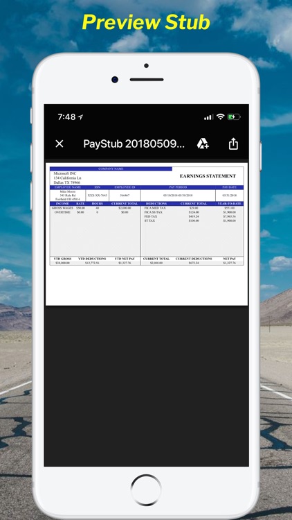 Paystub Calculator Maker Pro screenshot-3