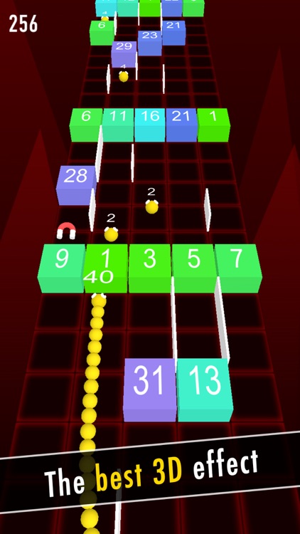 Balls Snake-Hit Up Number Cube screenshot-0