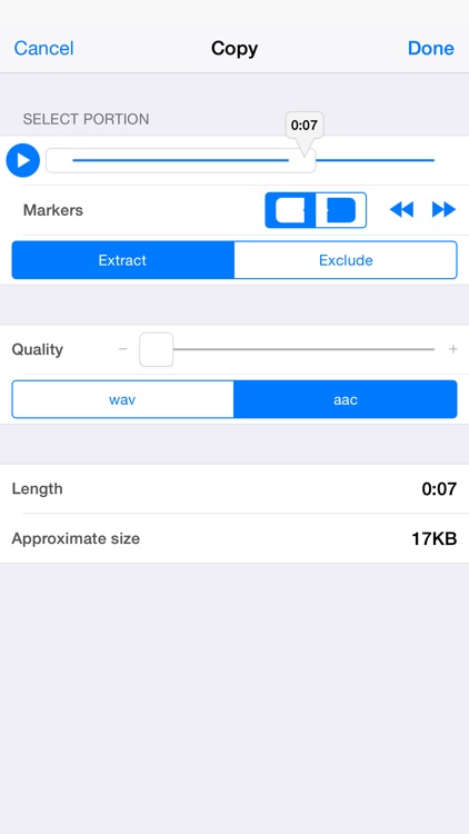 Audio Memos