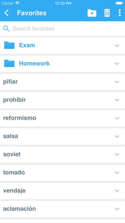 VOX Spanish Dictionary screenshot-3