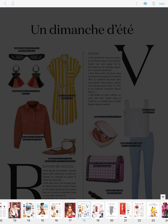 iPad Image of Gael Magazine