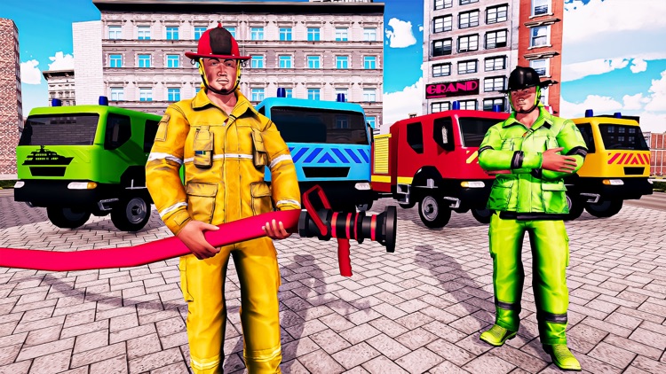 Fire Truck Department Games 3D