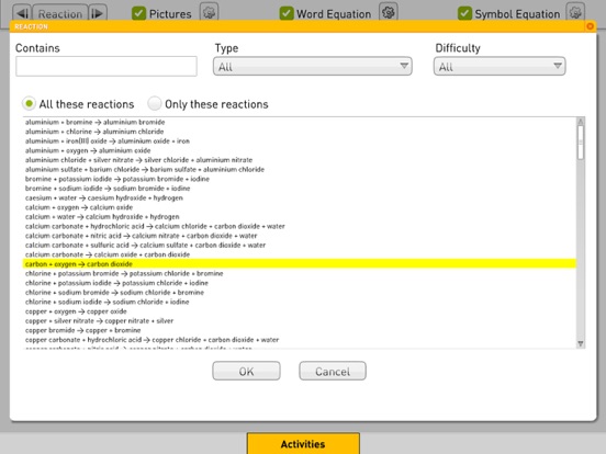 Chemical Reactions screenshot 4