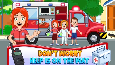 My Town : Fire station Rescue Screenshot 2