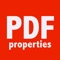 PDF Properties App displays and edits the property information of PDF document