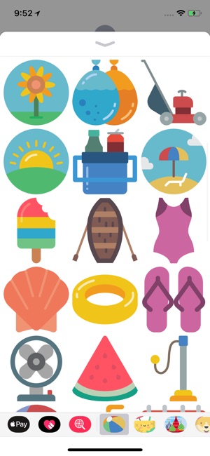 Awesome Summer Time Stickers(圖2)-速報App