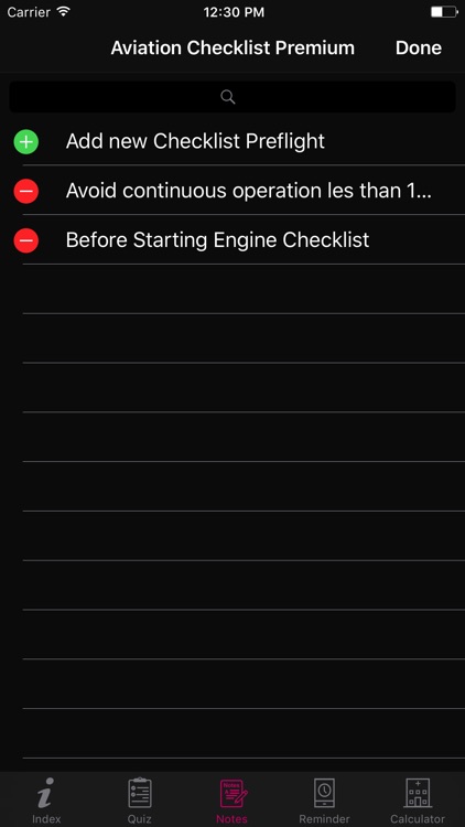 Aviation Checklist Premium screenshot-3