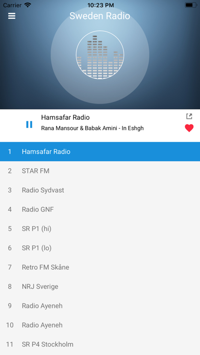 Sweden Radio Station: Swedish screenshot 2