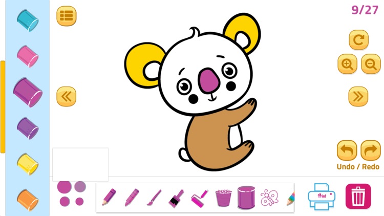 Drawing & Coloring Animal Book screenshot-6