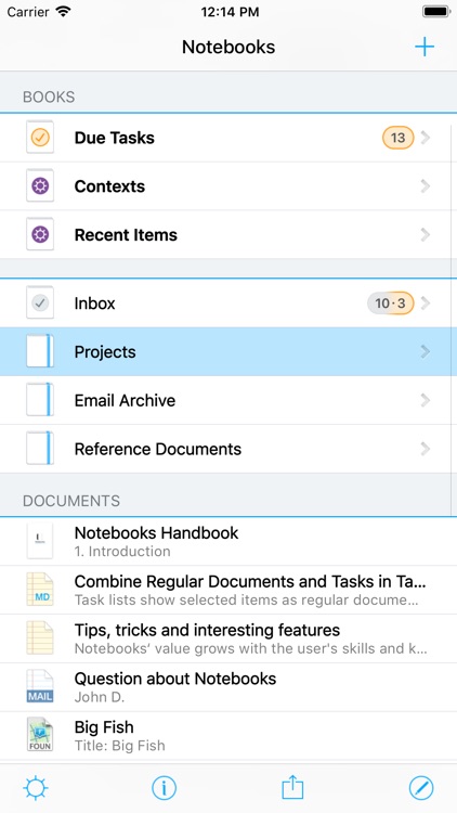 Notebooks: Write & Organize