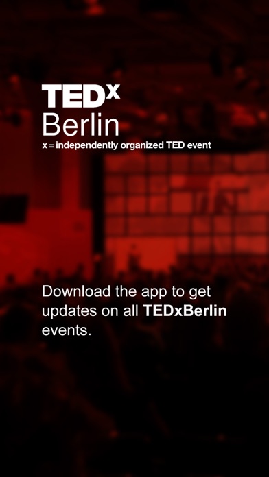 How to cancel & delete TEDxBerlin from iphone & ipad 1