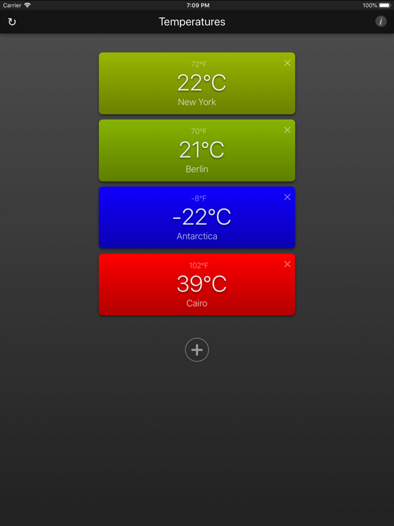 Temperatures App screenshot 9