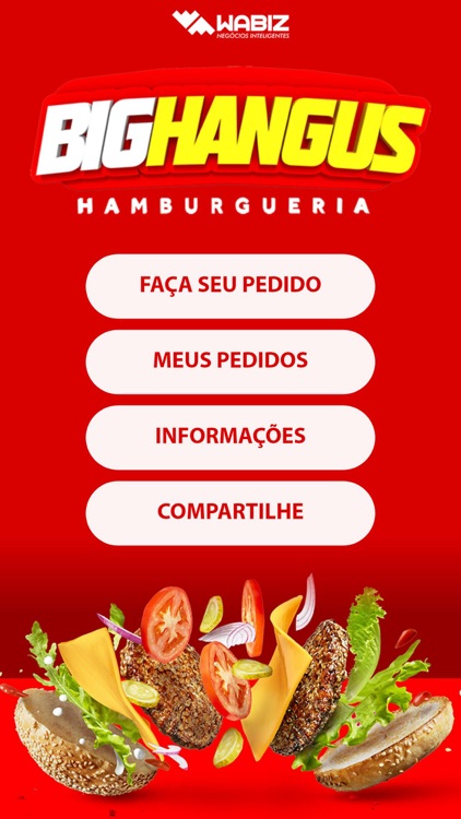 Solução em tablet para hamburgueria