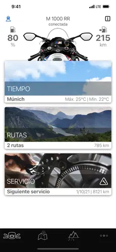 Screenshot 1 BMW Motorrad Connected iphone