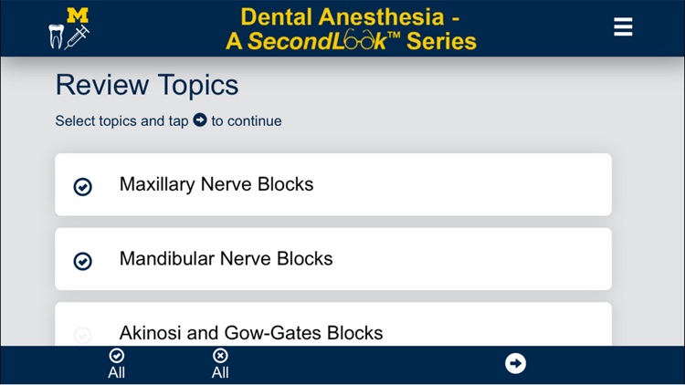 Dental Anesthesia-SecondLook