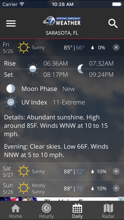 ABC7 WWSB First Alert Weather screenshot-3